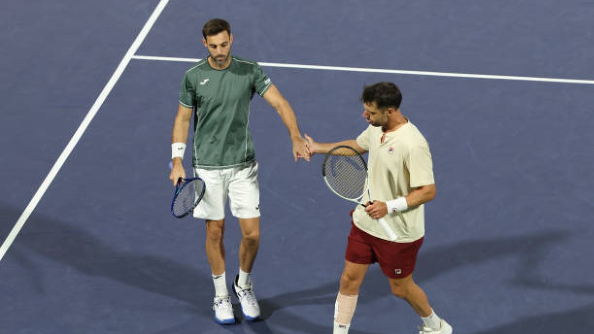 Cuadro de dobles en ATP Finals 2024. Foto: gettyimages