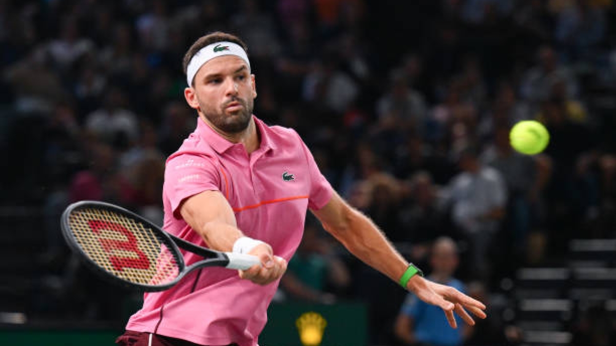 Grigor Dimitrov, en París 2024. Foto: gettyimages