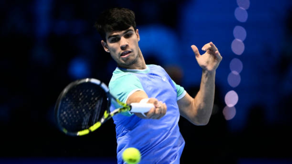 Carlos Alcaraz, horario y dónde ver su próximo duelo en ATP Finals 2024. Foto: gettyimages