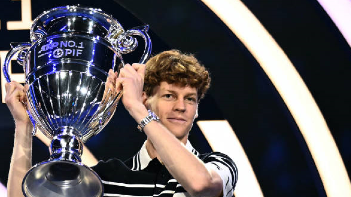 Jannik Sinner en las ATP Finals 2024. Foto: getty