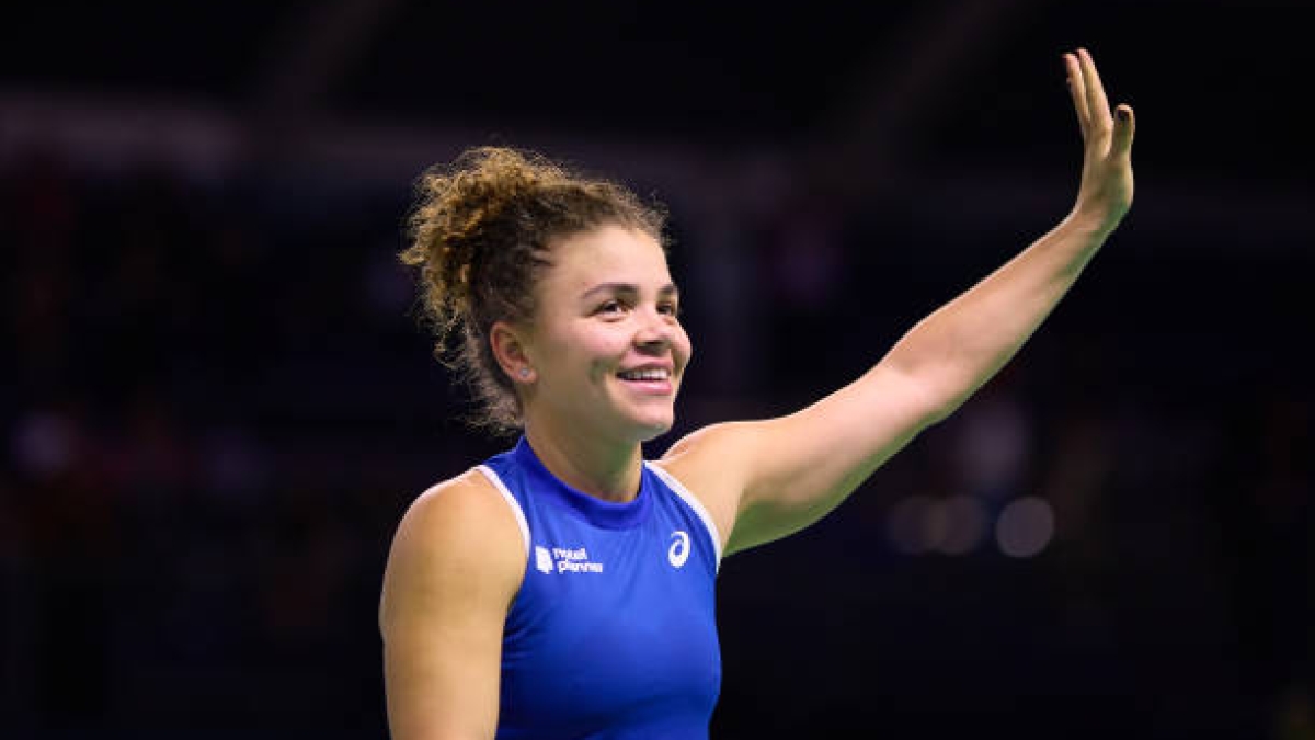 Jasmine Paolini, en BJK Cup 2024. Foto: gettyimages