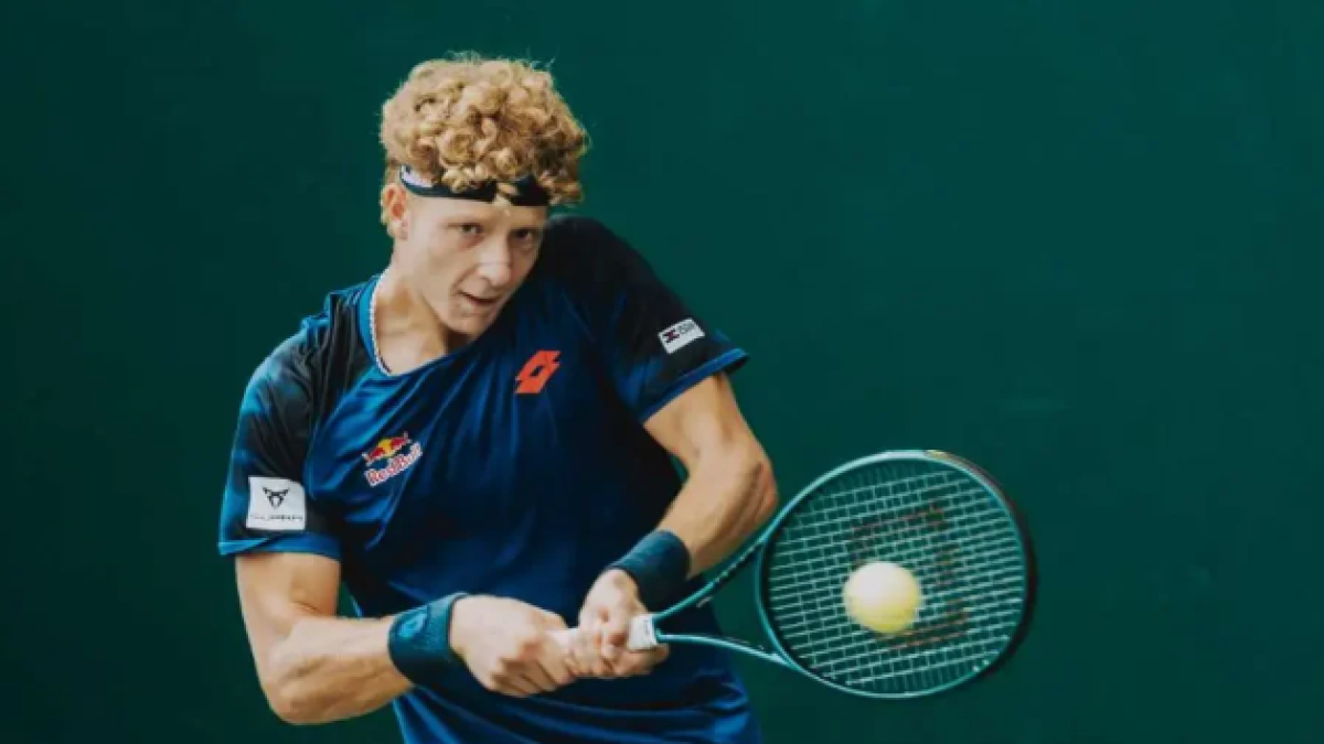 Martín Landaluce, opciones de meterse en NextGen ATP Finals 2024. Foto. gettyimages