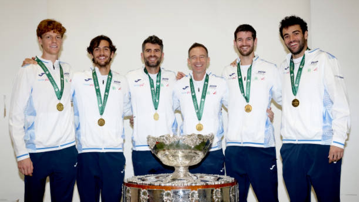 Italy's Historic Challenge in the Davis Cup. Photo: Getty Images
