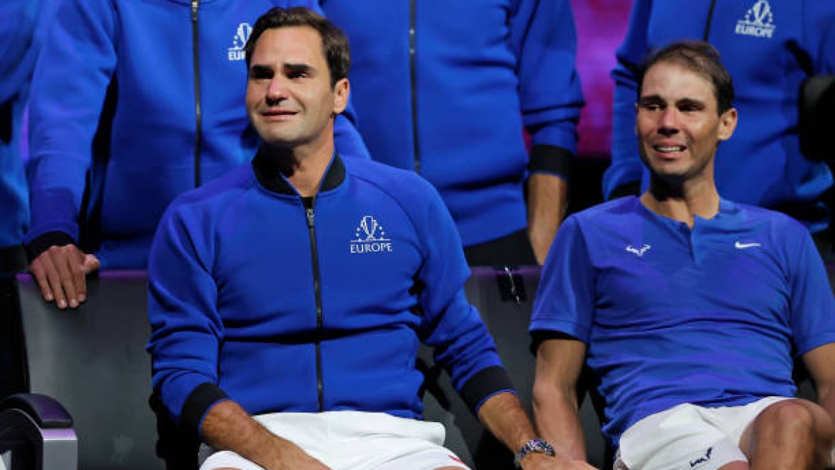 Roger Federer Dedicates Some Beautiful Words to Rafa Nadal for His Imminent Retirement. Photo: Getty