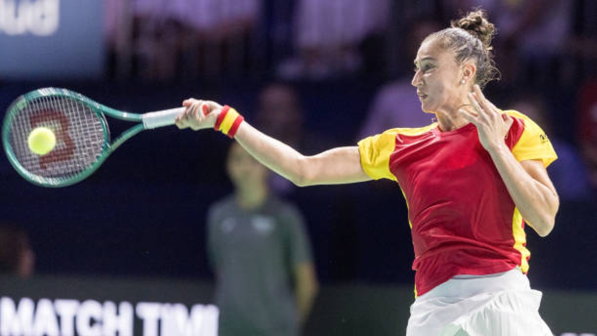 Sara Sorribes, en Málaga. Foto: gettyimages