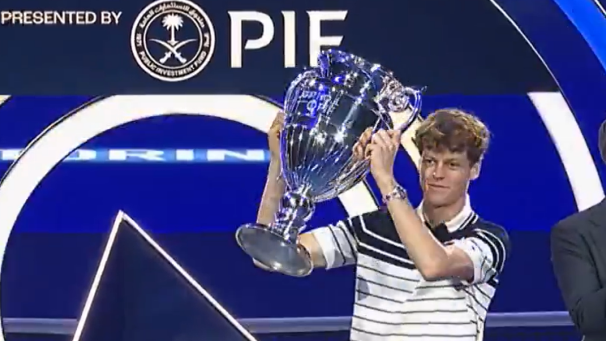 Jannik Sinner at the 2024 ATP Finals. Photo: Getty