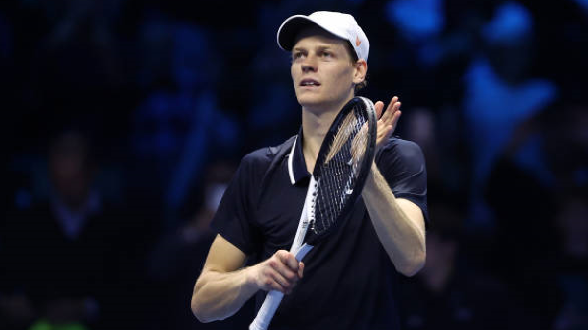 Jannik Sinner en las ATP Finals 2024. Foto: getty