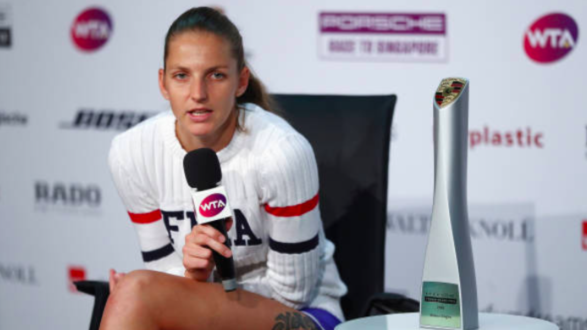 When will Karolina Pliskova return? Source: Getty