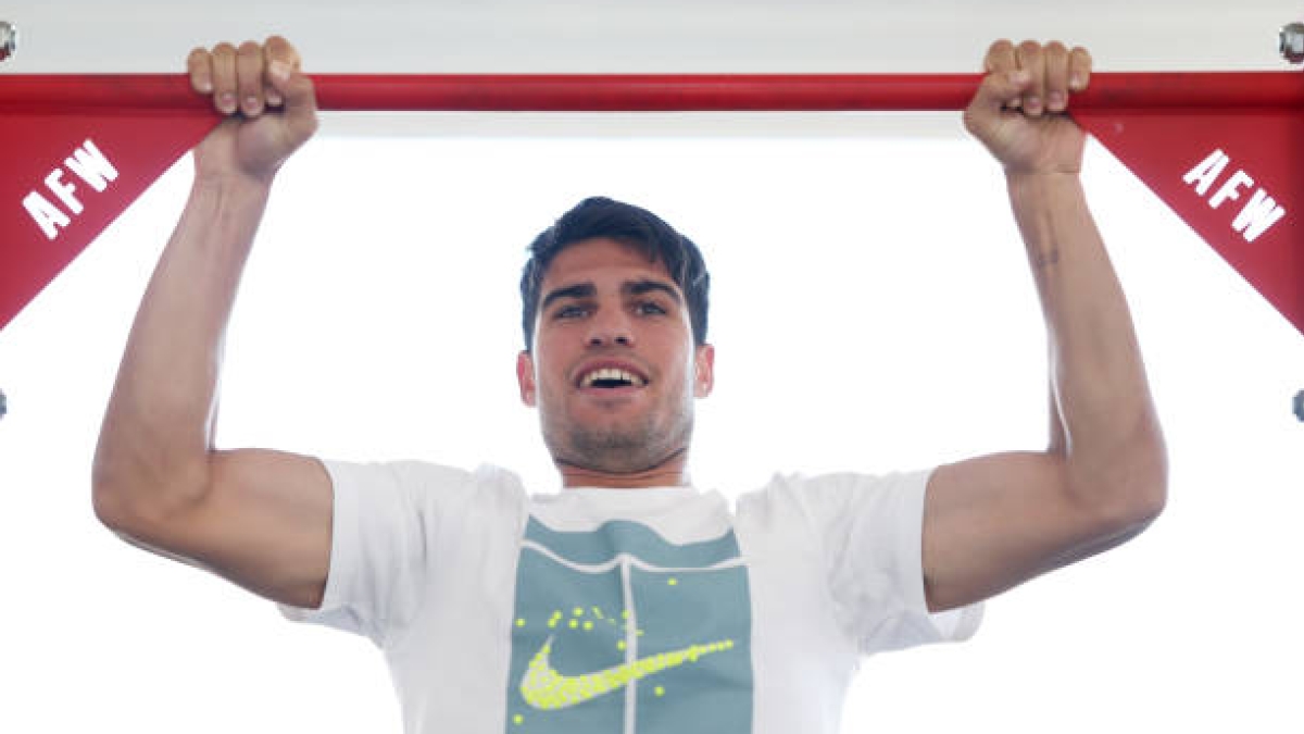 Carlos Alcaraz. Source: Getty.