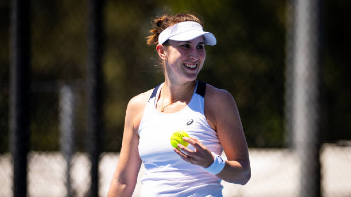 Belinda Bencic, compatibilizar tenis con maternidad. Foto: gettyimages