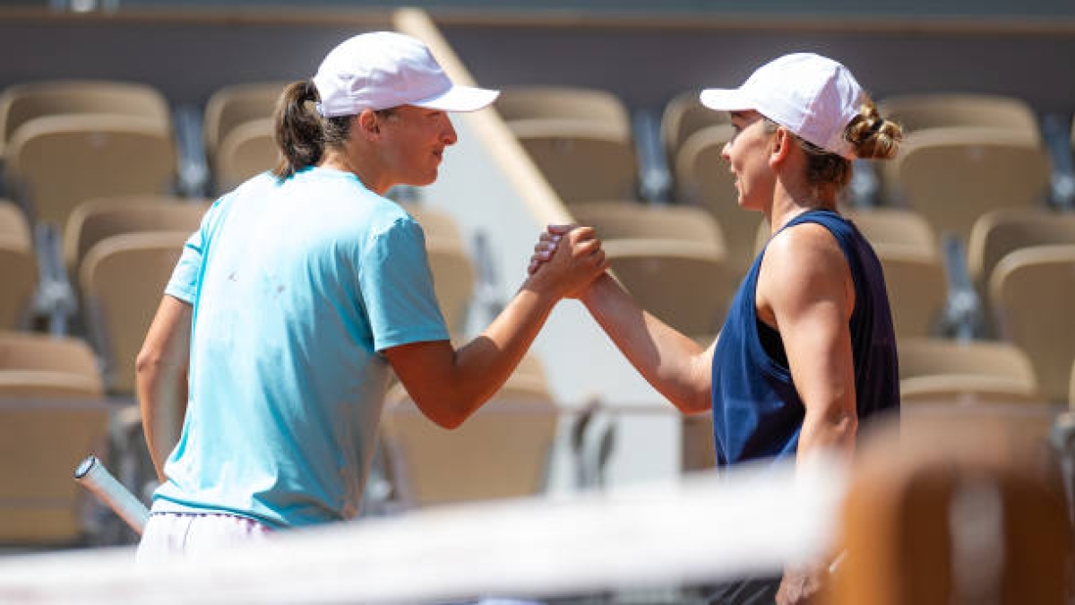 Different doping cases of Swiatek and Halep. Photo: gettyimages