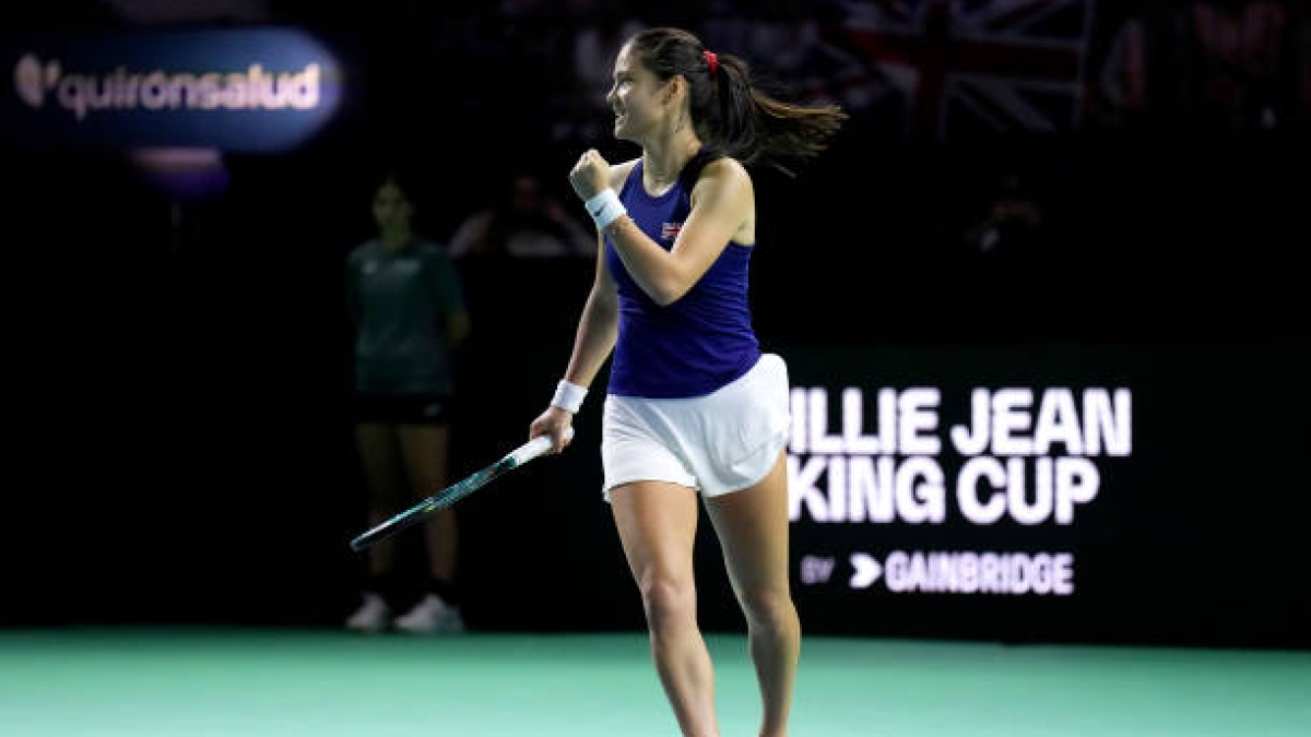 Raducanu: "I wasn't so well prepared for other things that take away energy." Photo: Getty