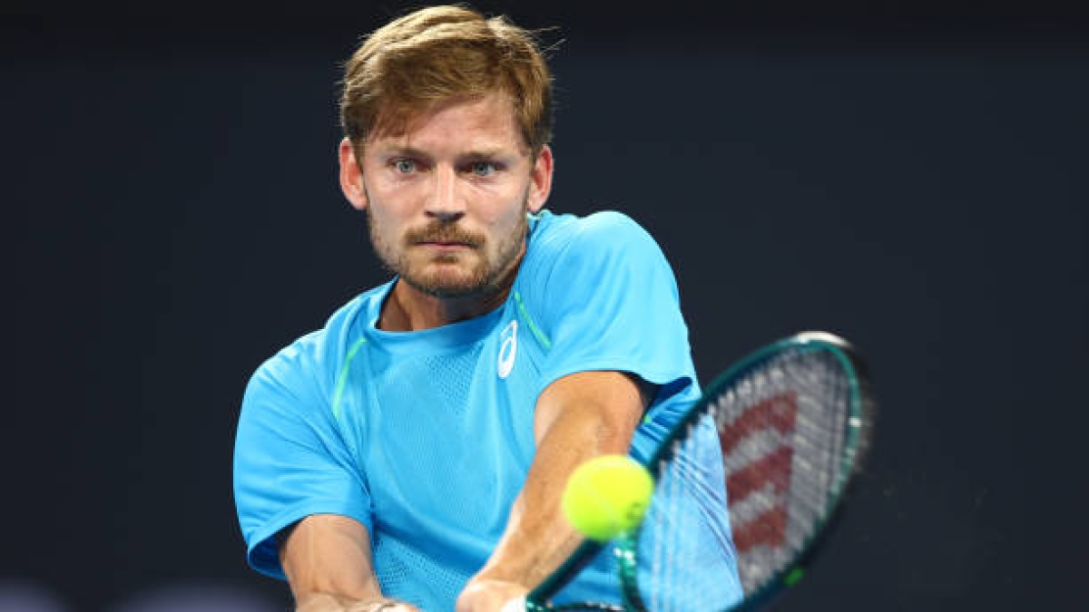 David Goffin, gesto emotivo. Foto: gettyimages