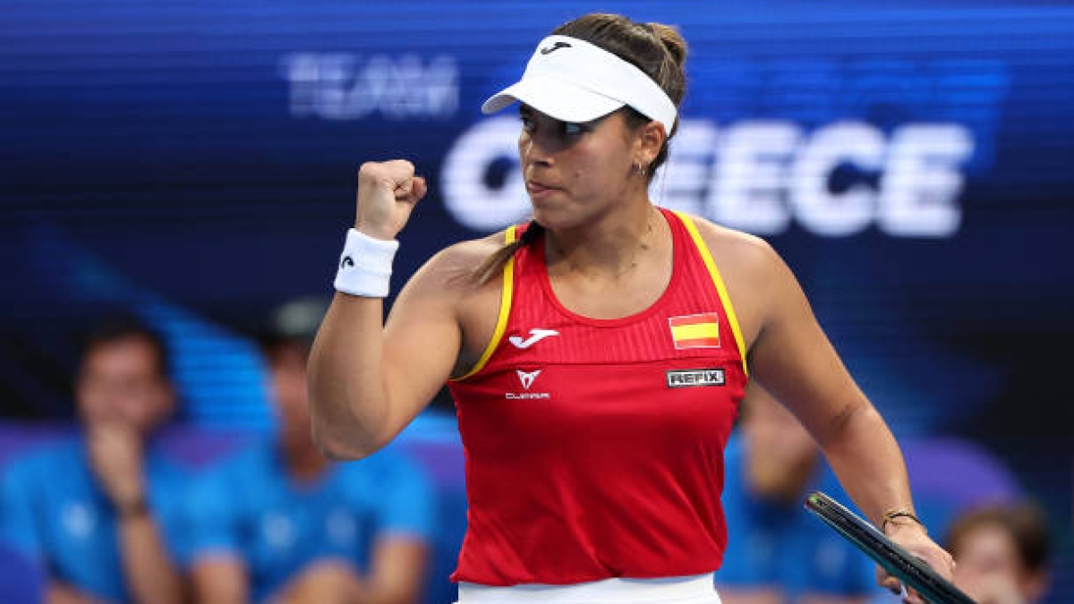 United Cup 2025. Bouzas se hace grande ante Sakkari para darle la ventaja a España. Foto: Getty