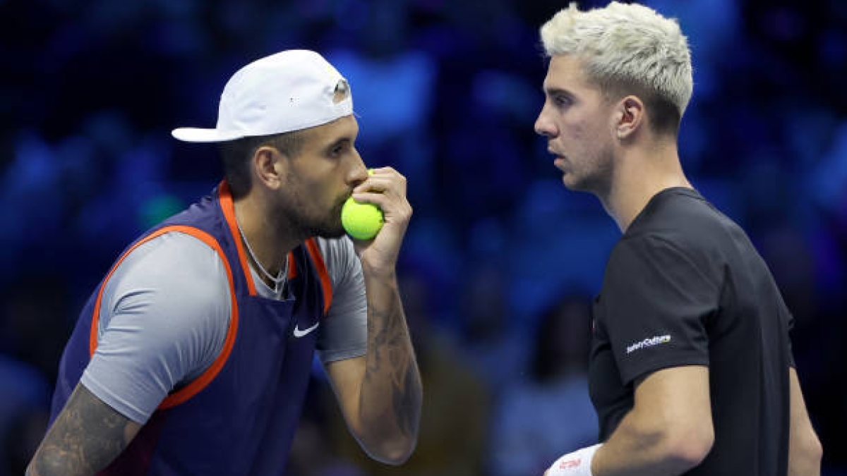 Nick Kyrgios and Thanasi Kokkinakis.