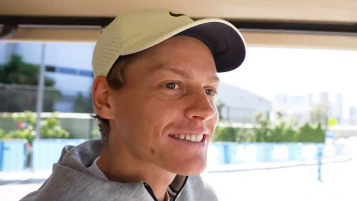 Jannik Sinner en su primer vídeo de Youtube. Fuente: @janniksinyt