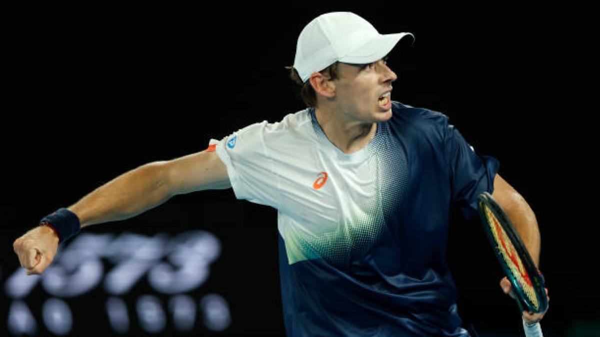 Álex de Miñaur, en Open de Australia 2025. Foto: gettyimages