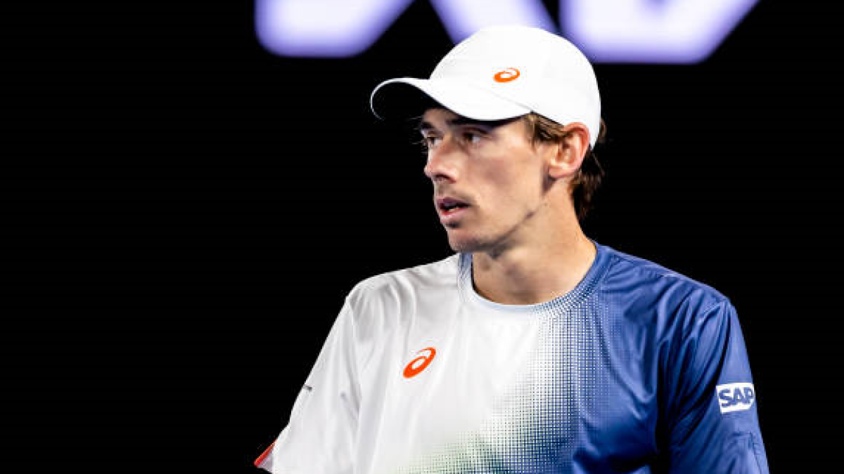 Alex de Miñaur en el Open de Australia 2025. Foto: getty