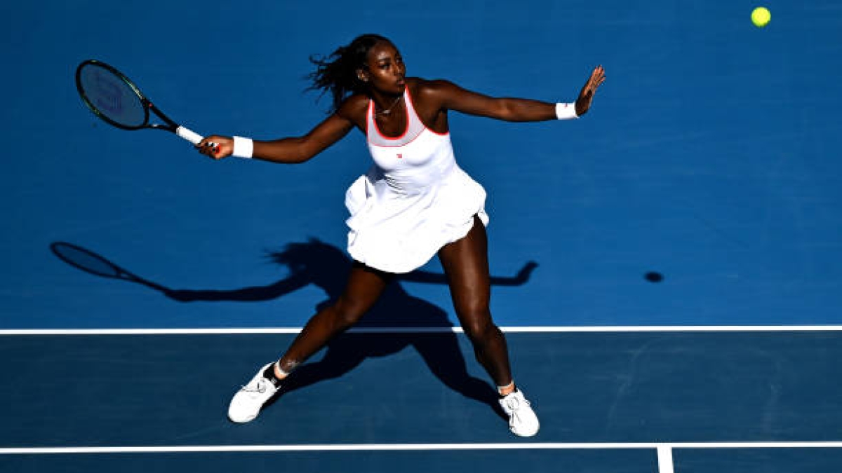 Alycia Parks, cuadro fase previa femenina en Open de Australia 2025. Foto: gettyimages