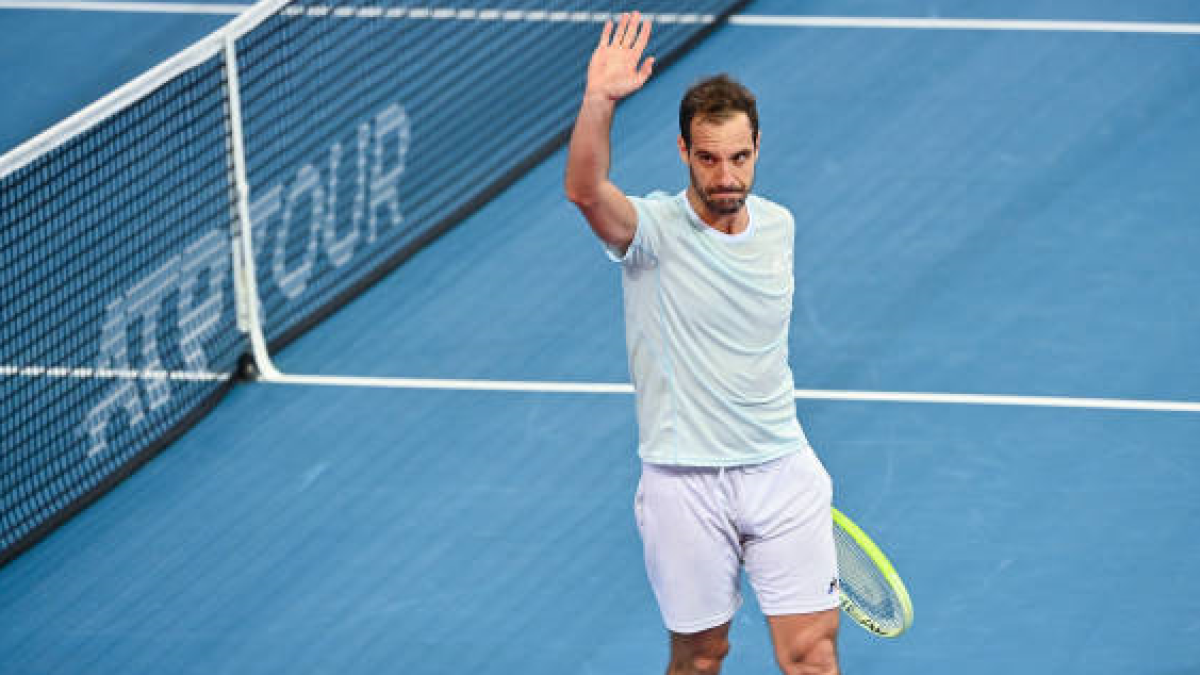 Richard Gasquet en el ATP de Montpellier 2025. Foto: getty
