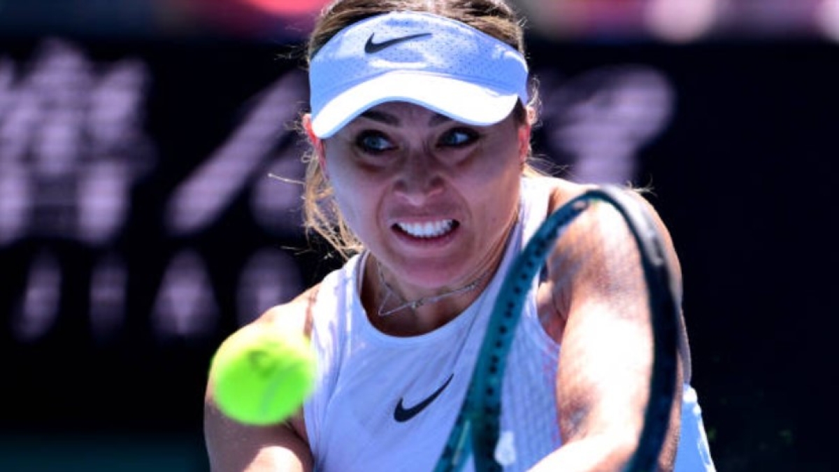 Paula Badosa at the Australian Open 2025. Photo: Getty