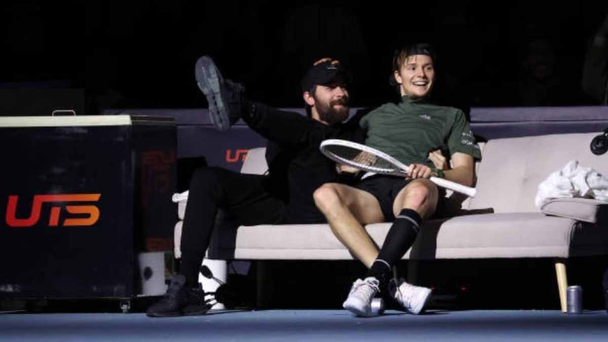 Alexander Bublik at the UTS tournament. Photo: Getty