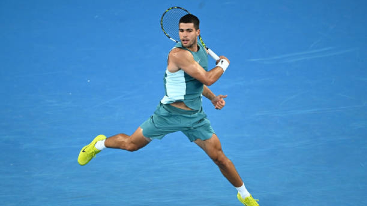 Carlos Alcaraz, when and where to watch at the Australian Open 2025. Photo: gettyimages