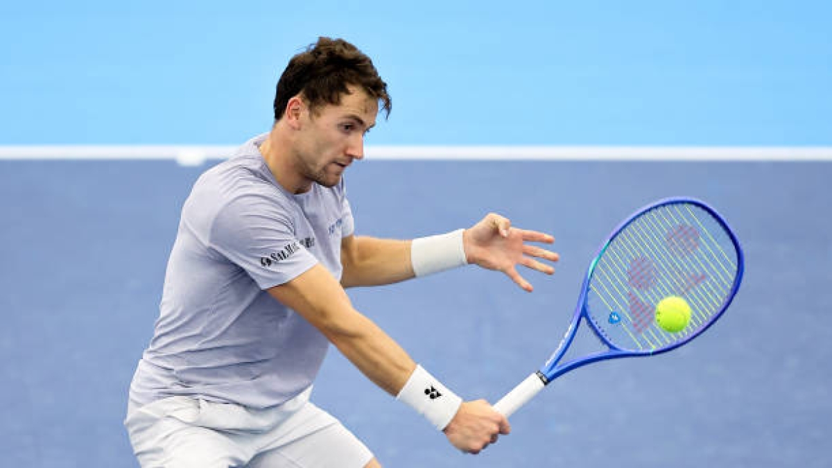 Casper Ruud in Davis Cup 2025. Photo: Getty Images