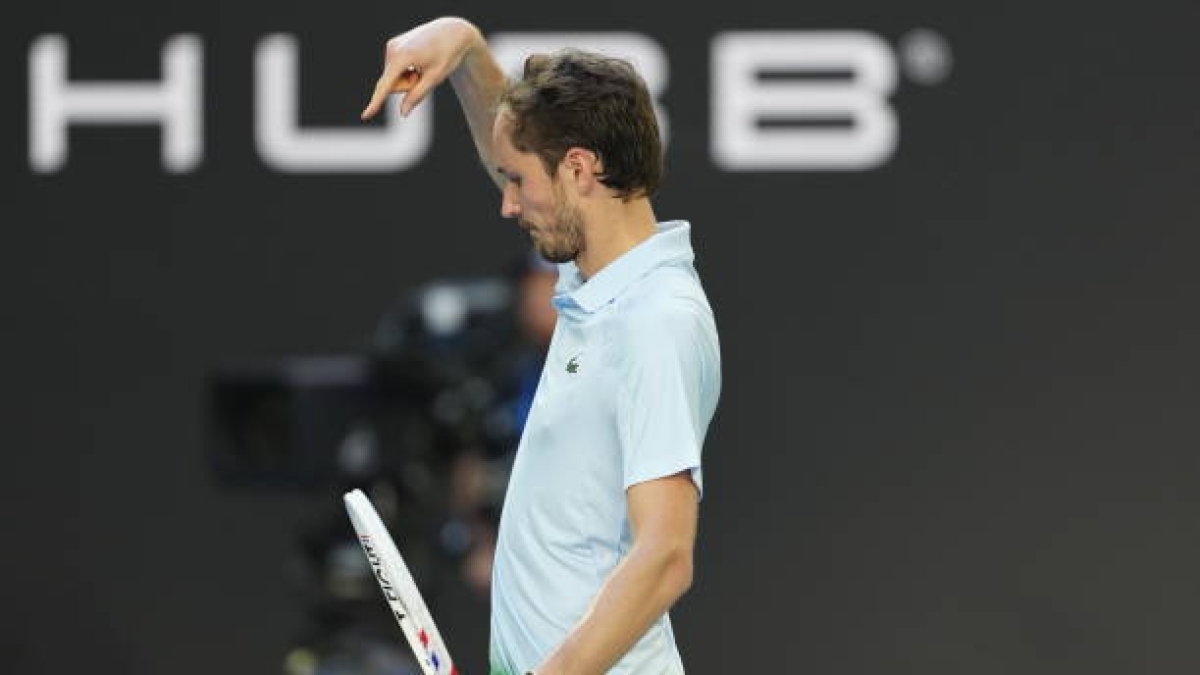 Daniil Medvedev, interview at the Australian Open 2025. Photo: gettyimages