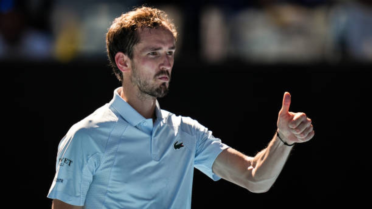 Daniil Medvedev, qué mejorar en 2025. Foto: gettyimages