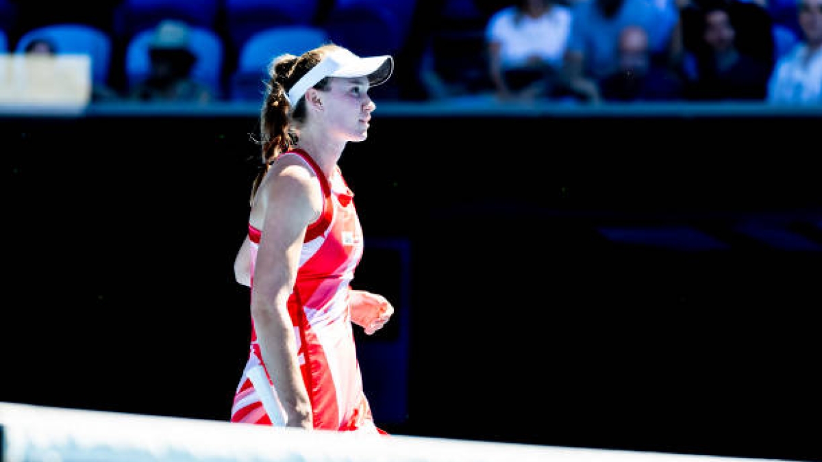 Elena Rybakina talks about Vukov at the Australian Open 2025. Photo: gettyimages