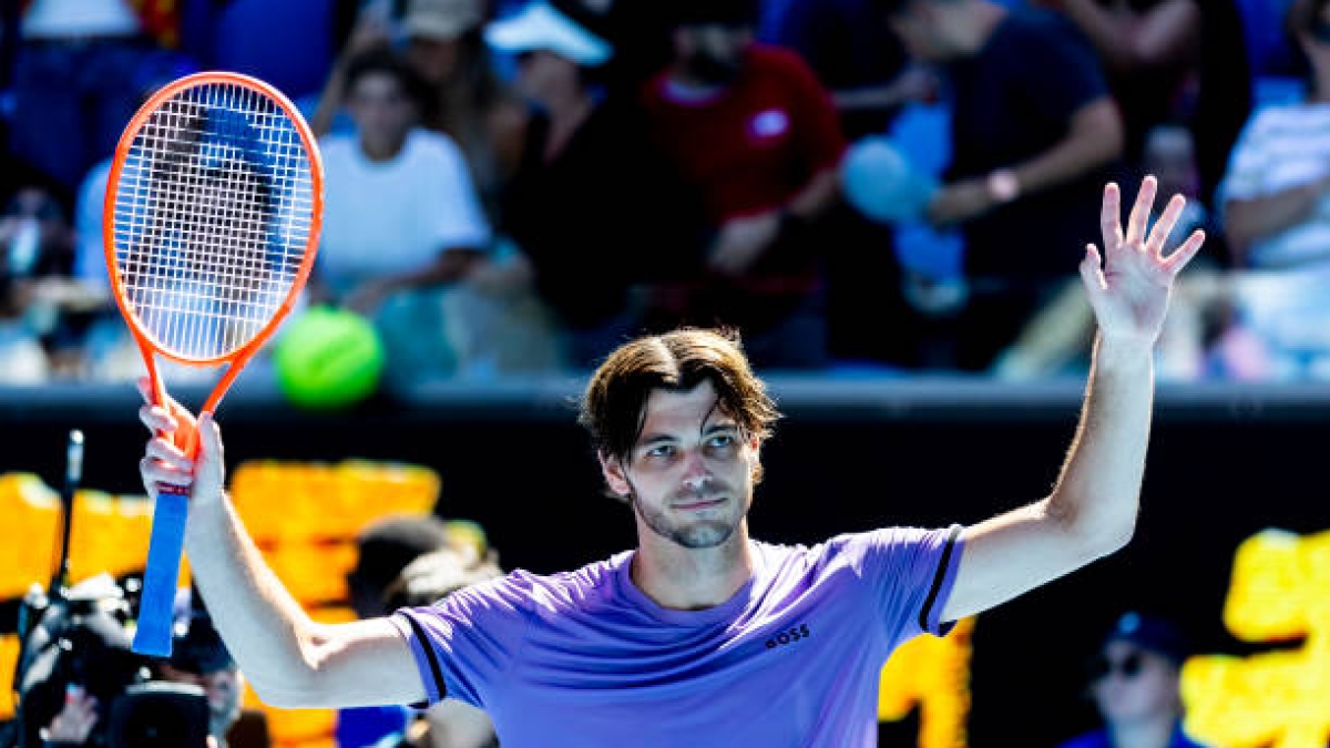 Taylor Fritz will donate money to those affected by fires. Photo: gettyimages