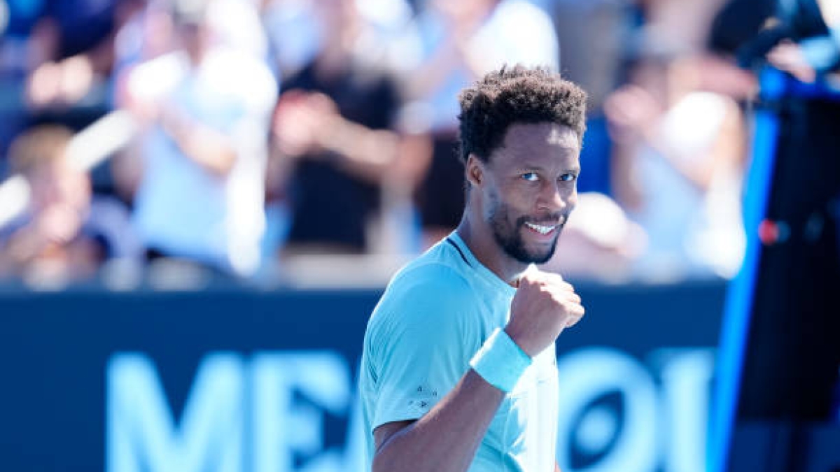 Gael Monfils gana a Fritz en Open de Australia 2025. Foto: gettyimages