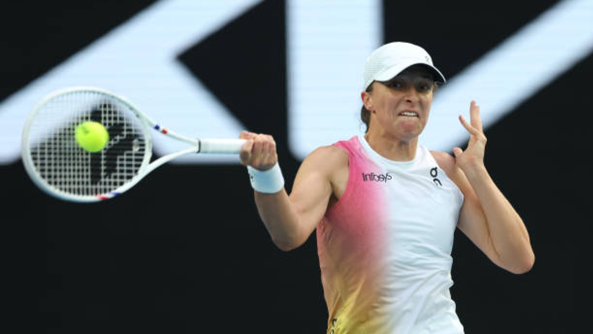 Iga Swiatek gana a Lys en Open de Australia 2025. Foto: gettyimages
