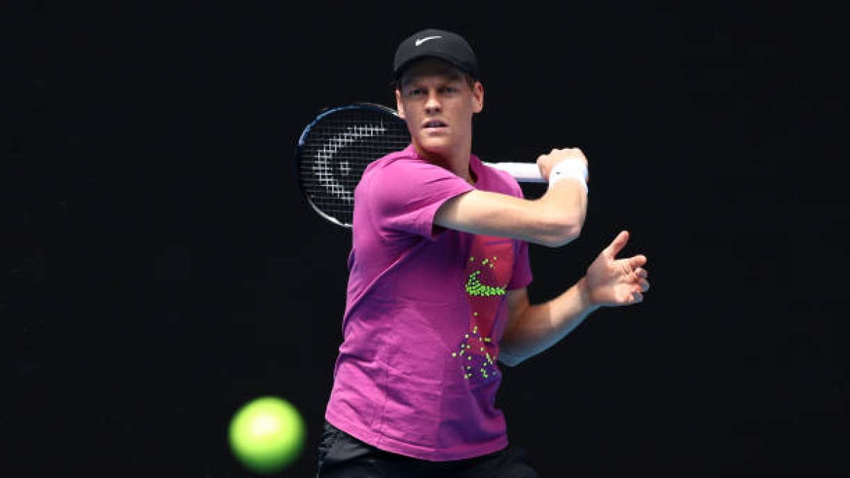 Jannik Sinner habla sobre el Open de Australia. Foto: Getty