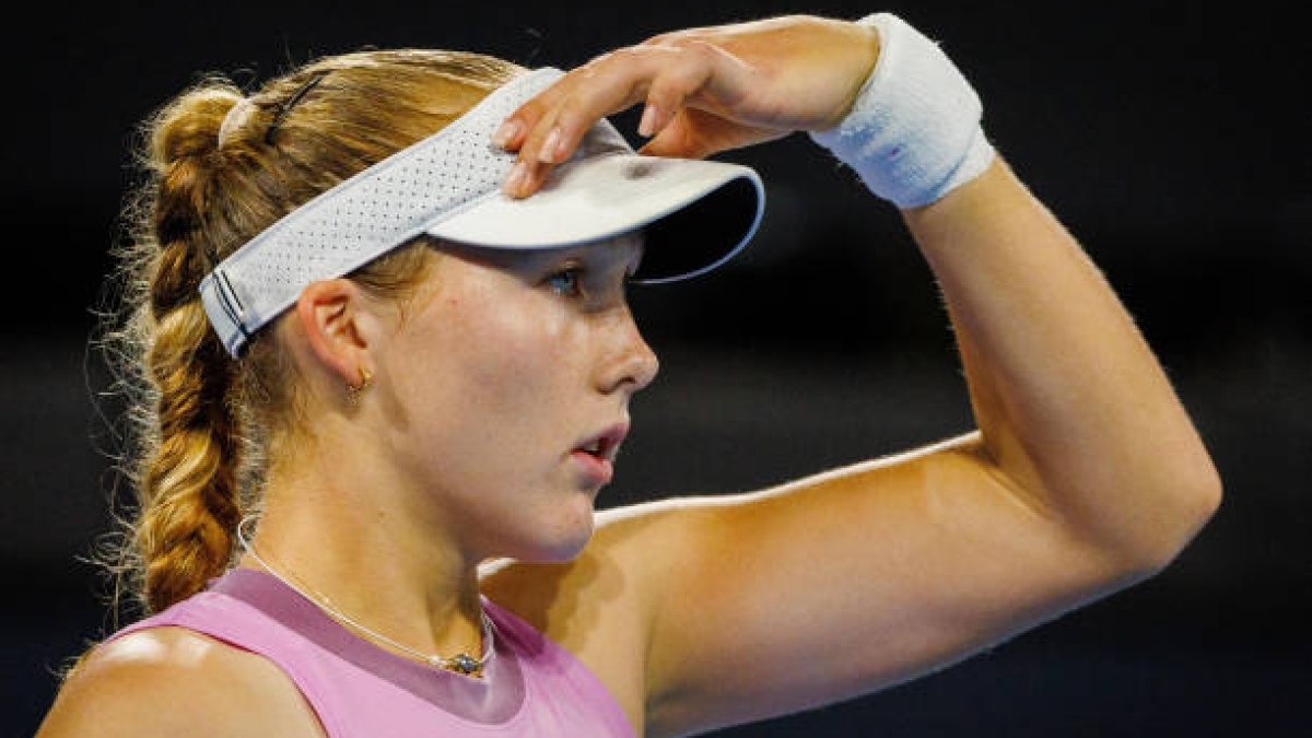 Mirra Andreeva in Australia. Photo: Getty