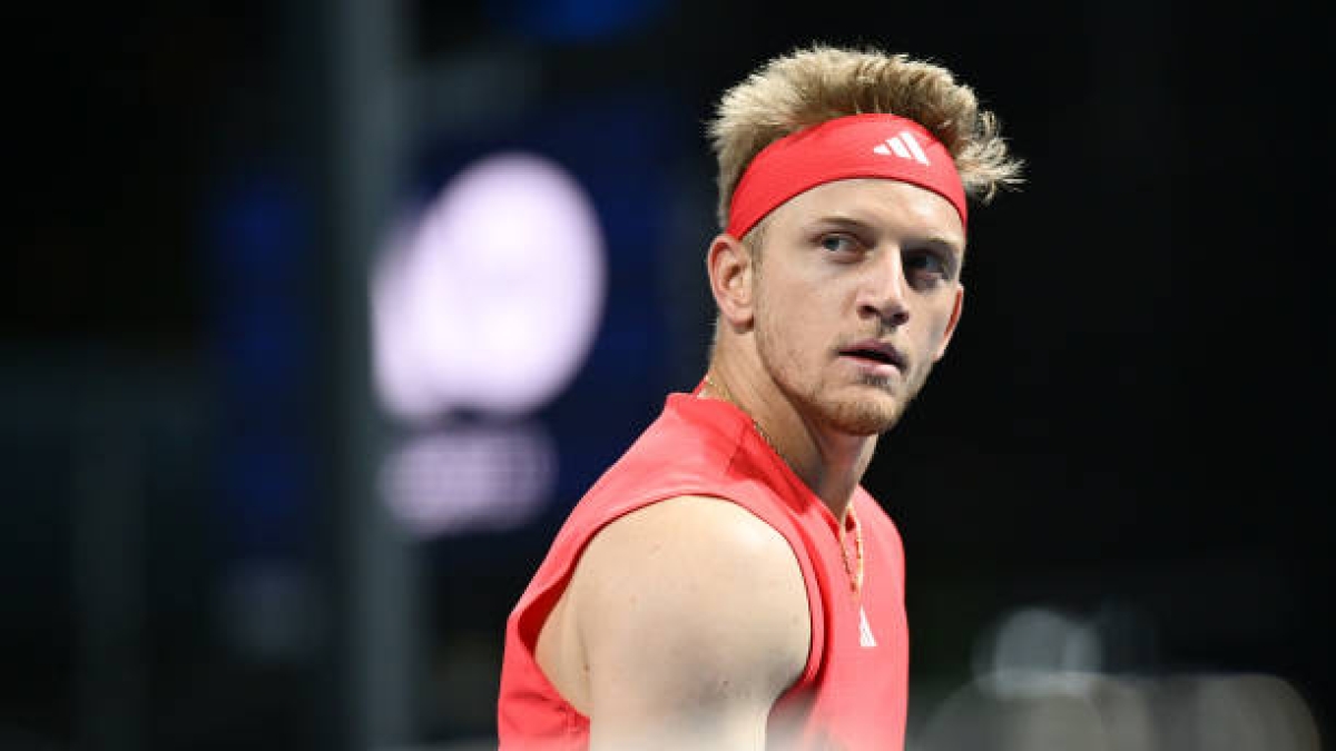 Alejandro Davidovich, en Open de Australia 2025. Foto: gettyimages