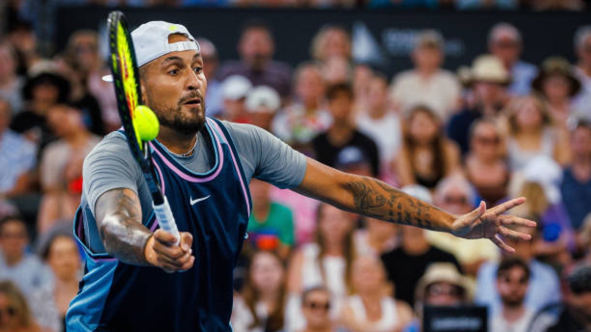 Kyrgios hace saltar las alarmas: "Tengo una distensión de grado 1, haré todo lo que pueda". Foto: Getty