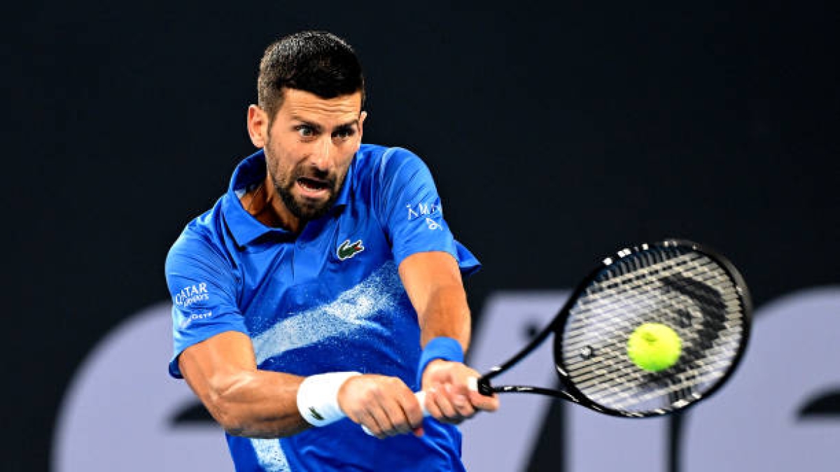 Novak Djokovic gana a Monfils en Brisbane. Foto: gettyimages