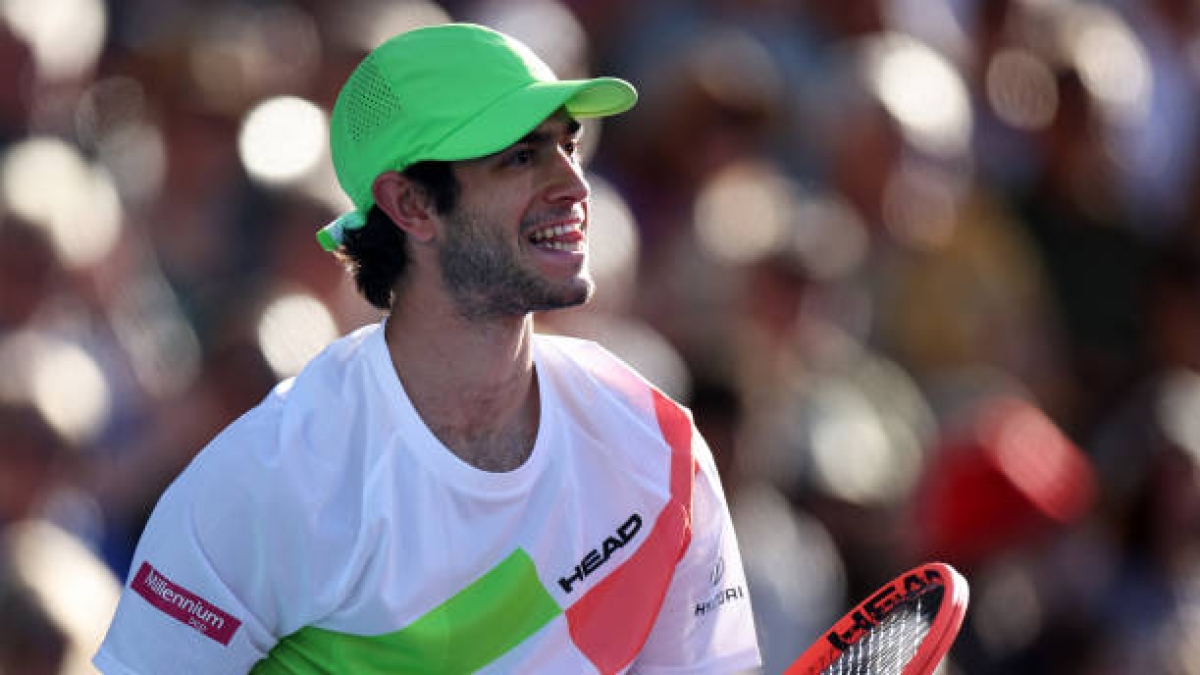 Nuno Borges gana a Mensik en Auckland. Foto: gettyimages