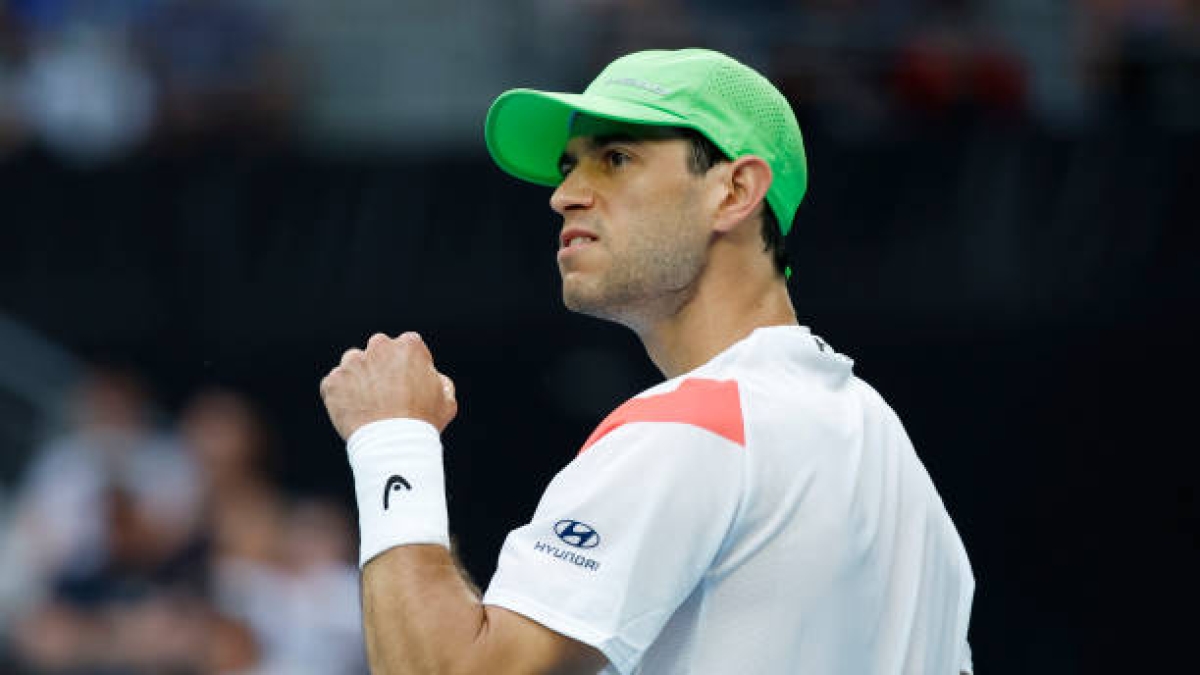 Nuno Borges, Alcaraz's Rival in the 2025 Australian Open. Photo: gettyimages
