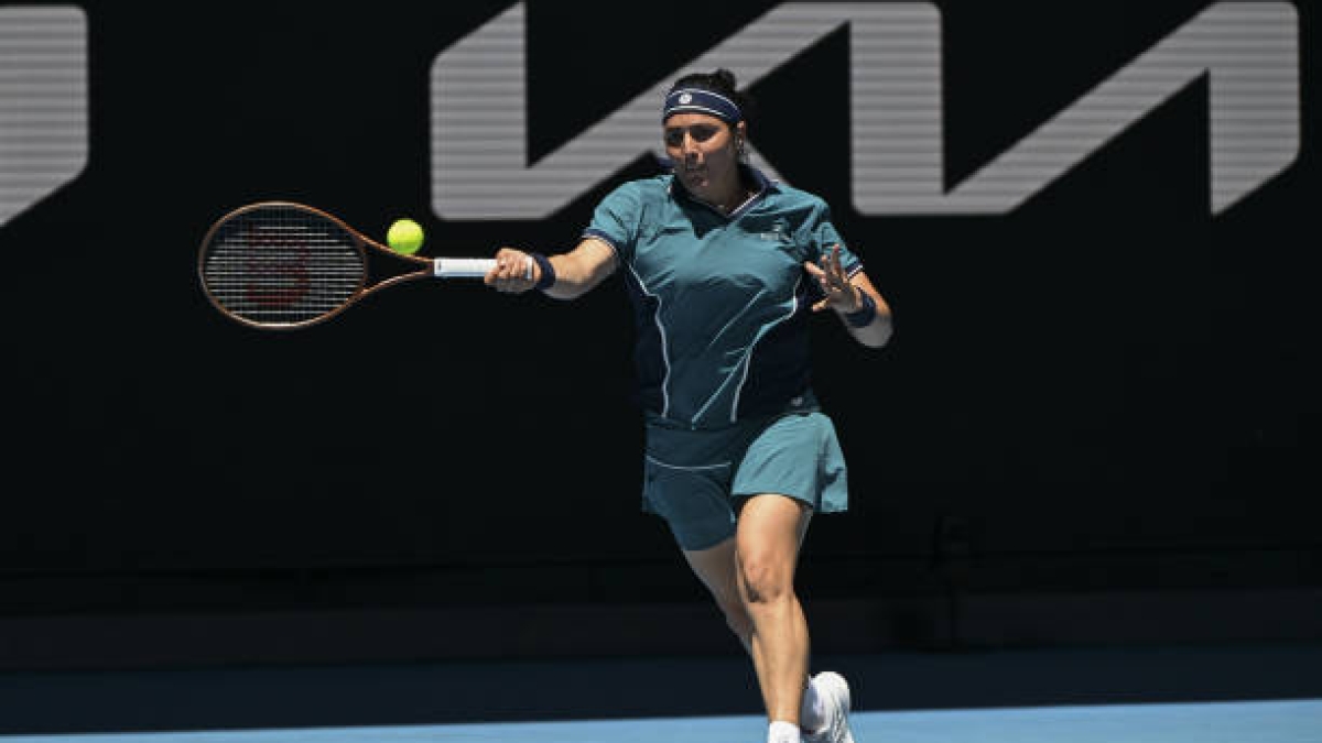Tunisian tennis player Ons Jabeur at the 2025 Australian Open. Photo: gettyimages