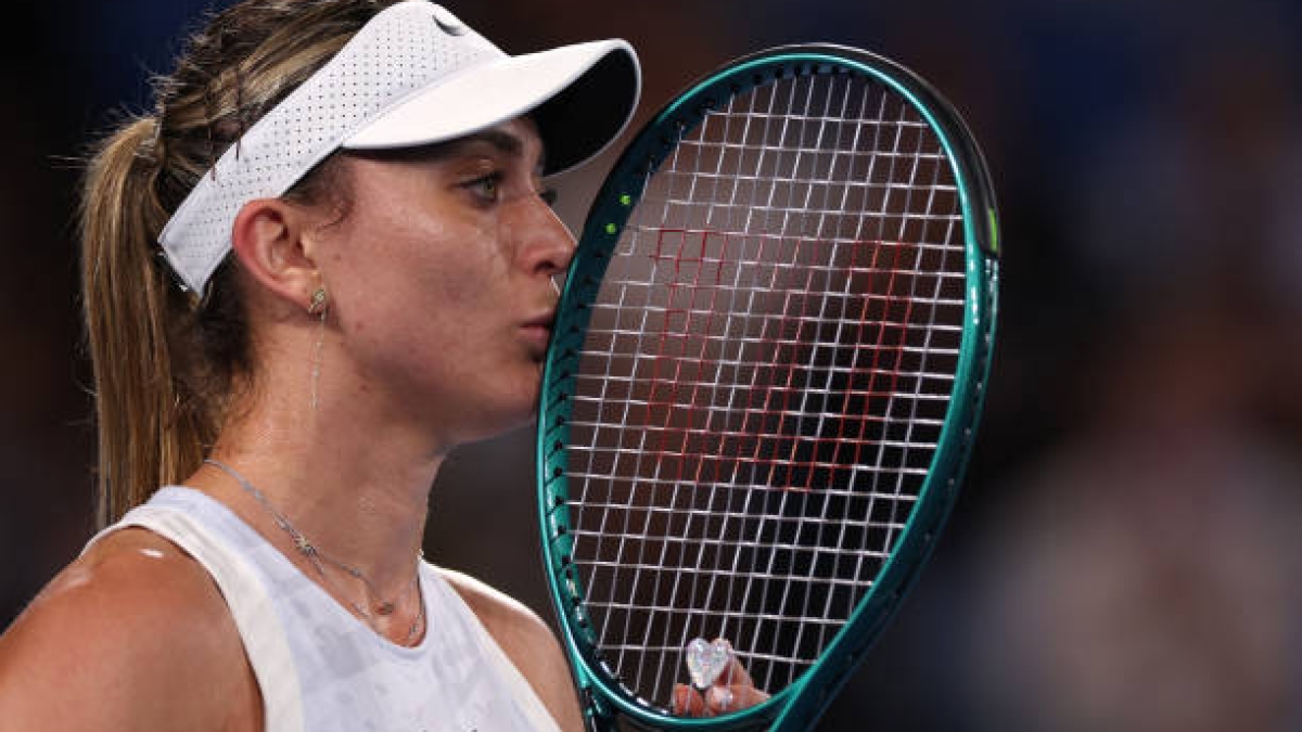 Badosa brilla en la noche australiana con una ilusionante victoria. Foto: Getty