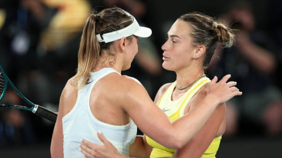 Sabalenka habla de la amistad con Badosa. Foto: gettyimages