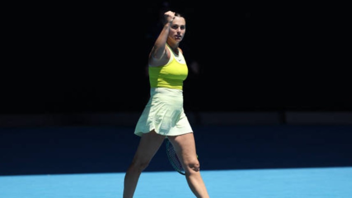 Aryna Sabalenka at the Australian Open 2025. Photo: Getty