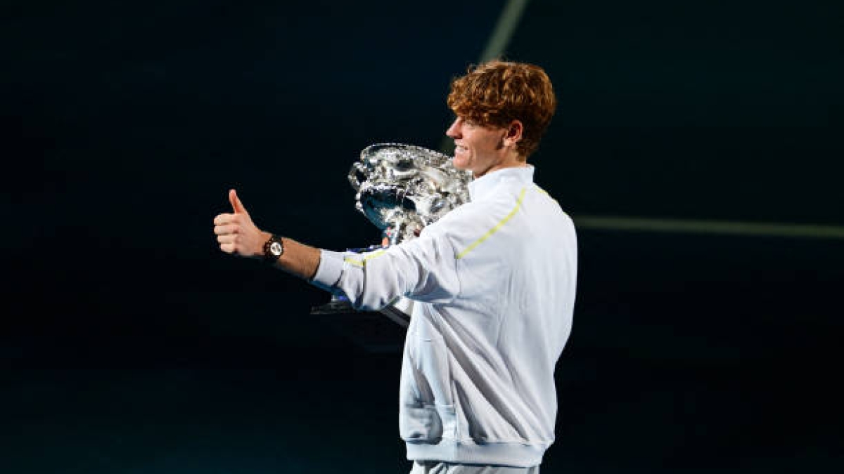 Sinner, grandes títulos. Foto: gettyimages