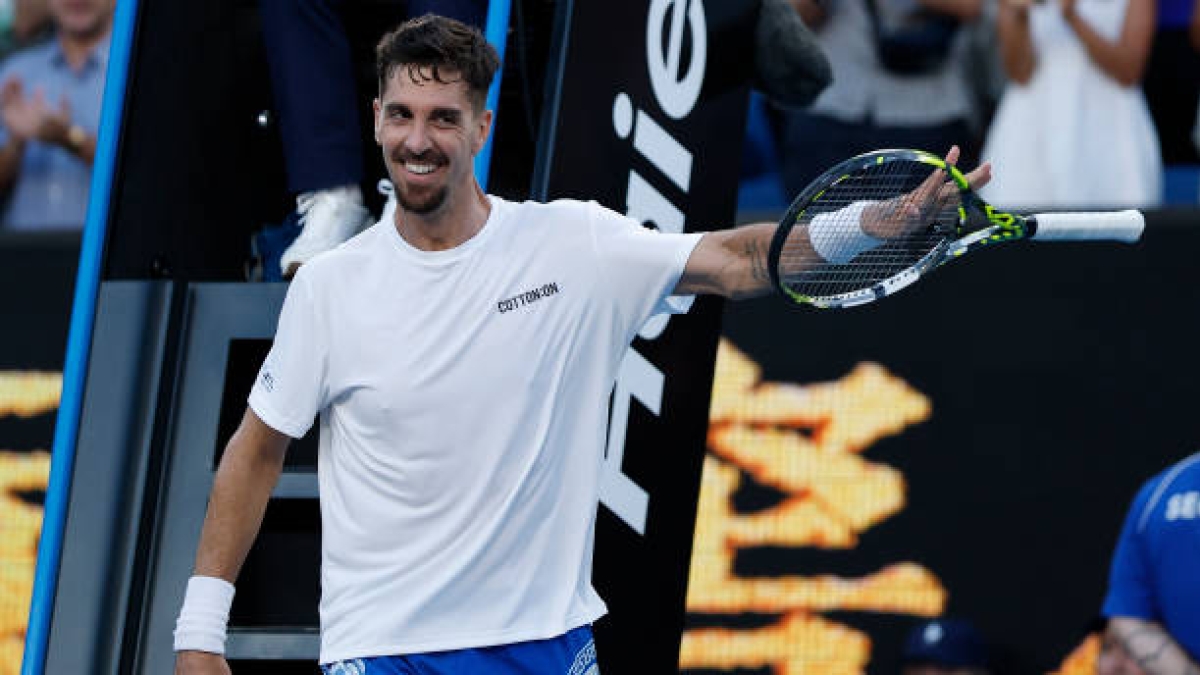 Thanasi Kokkinakis, dinero en exhibiciones. Foto: gettyimages