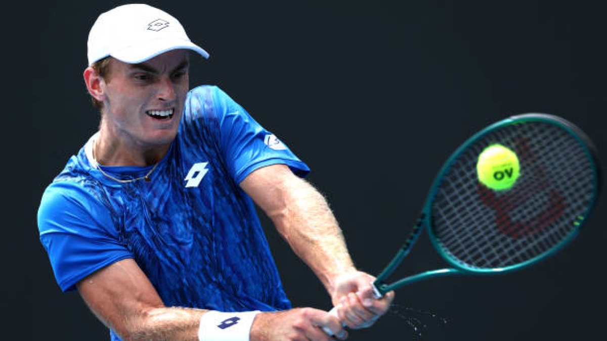 Tristan Schoolkate, en Open de Australia 2025. Foto: gettyimages