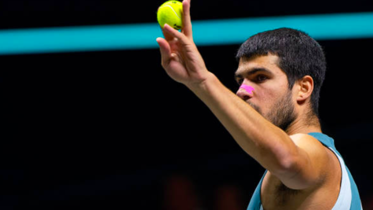 Carlos Alcaraz, el más joven en ganar títulos en todas las superficies. Fuente: Getty