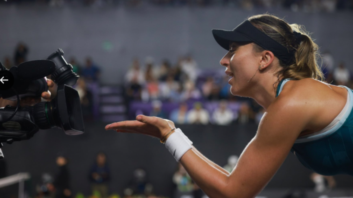 Paula Badosa debuts with victory in Mérida. Source: Getty